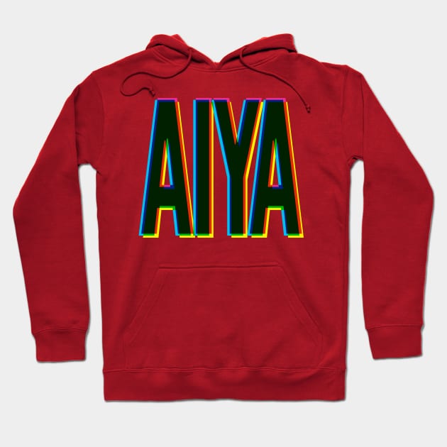 AIYA - Rainbow Hoodie by lldesigns